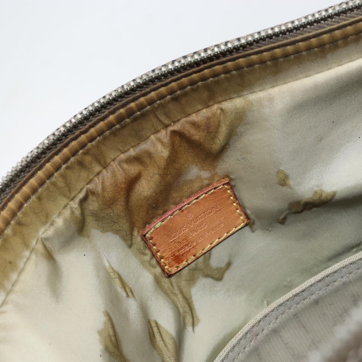 LOUIS VUITTON Damier Geant Compignon Messenger bag Khaki M93045 LV Auth 153513