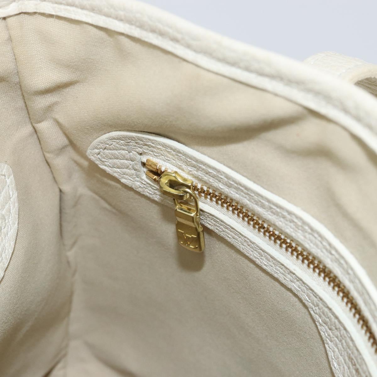 LOUIS VUITTON Monogram Mini Lin Bucket PM Shoulder Bag Dunne M95316 Auth 153514