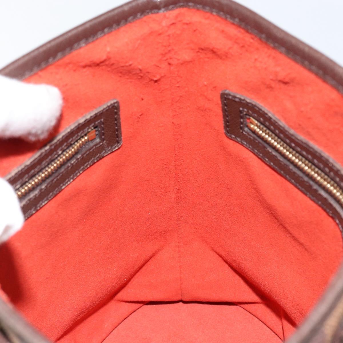 LOUIS VUITTON Damier Ebene Marais Shoulder Bag N42240 LV Auth 153525