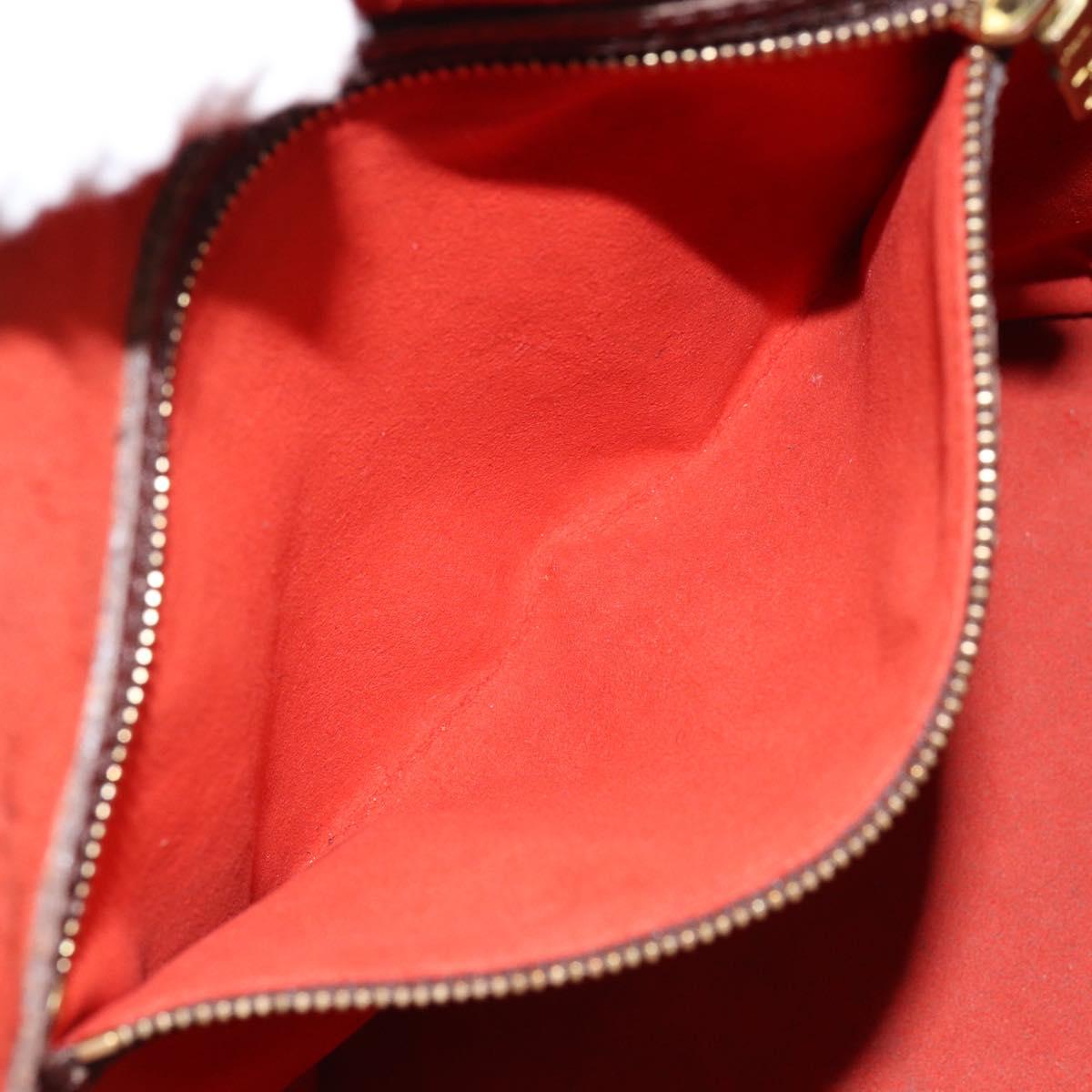 LOUIS VUITTON Damier Ebene Marais Shoulder Bag N42240 LV Auth 153525