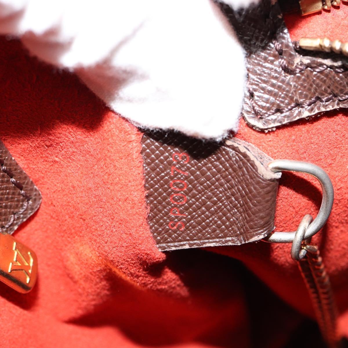 LOUIS VUITTON Damier Ebene Marais Shoulder Bag N42240 LV Auth 153525