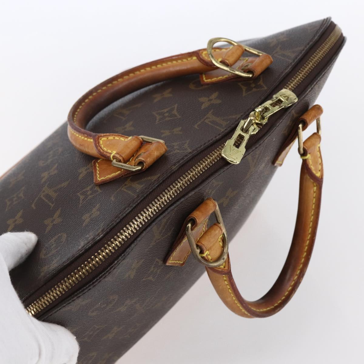 LOUIS VUITTON Monogram Alma Hand Bag M51130 LV Auth 153527
