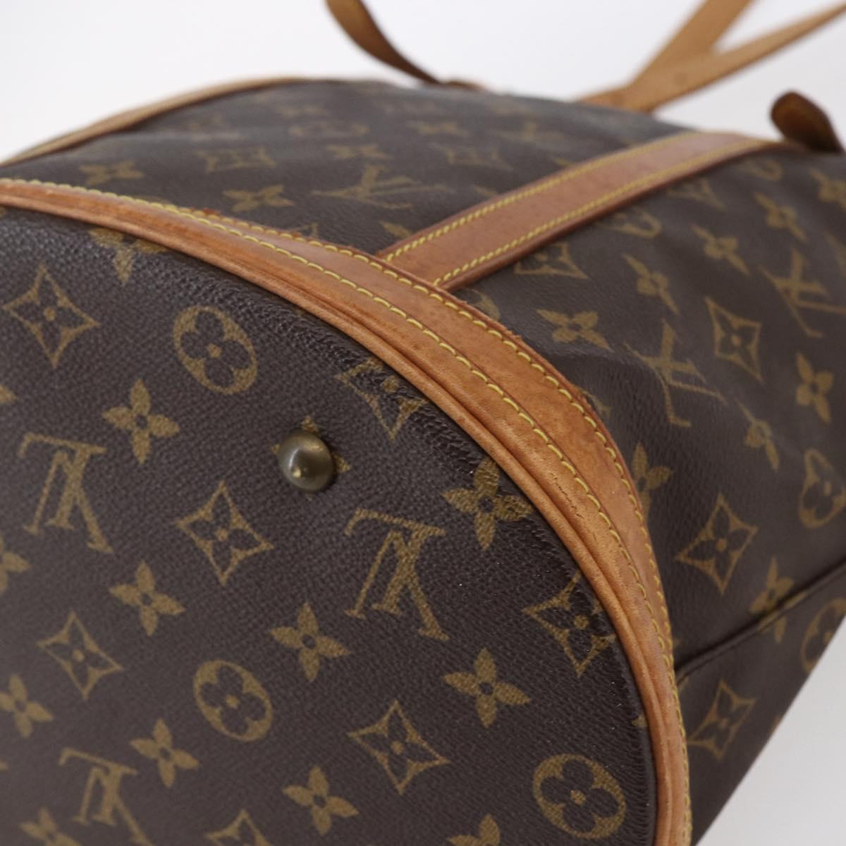 LOUIS VUITTON Monogram Bucket GM Shoulder Bag M42236 LV Auth 153529
