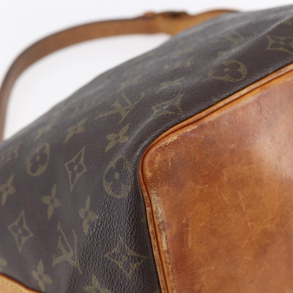 LOUIS VUITTON Monogram Petit Noe Shoulder Bag M42226 LV Auth 153531