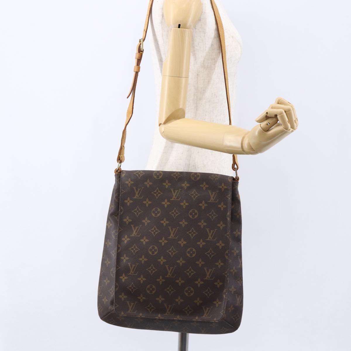 LOUIS VUITTON Monogram Musette Shoulder Bag M51256 LV Auth 153533