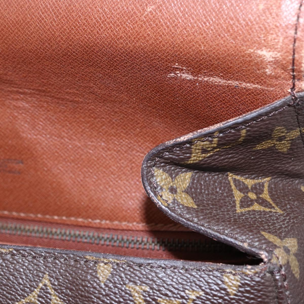 LOUIS VUITTON Monogram Saint Cloud GM Shoulder Bag M51242 LV Auth 153543