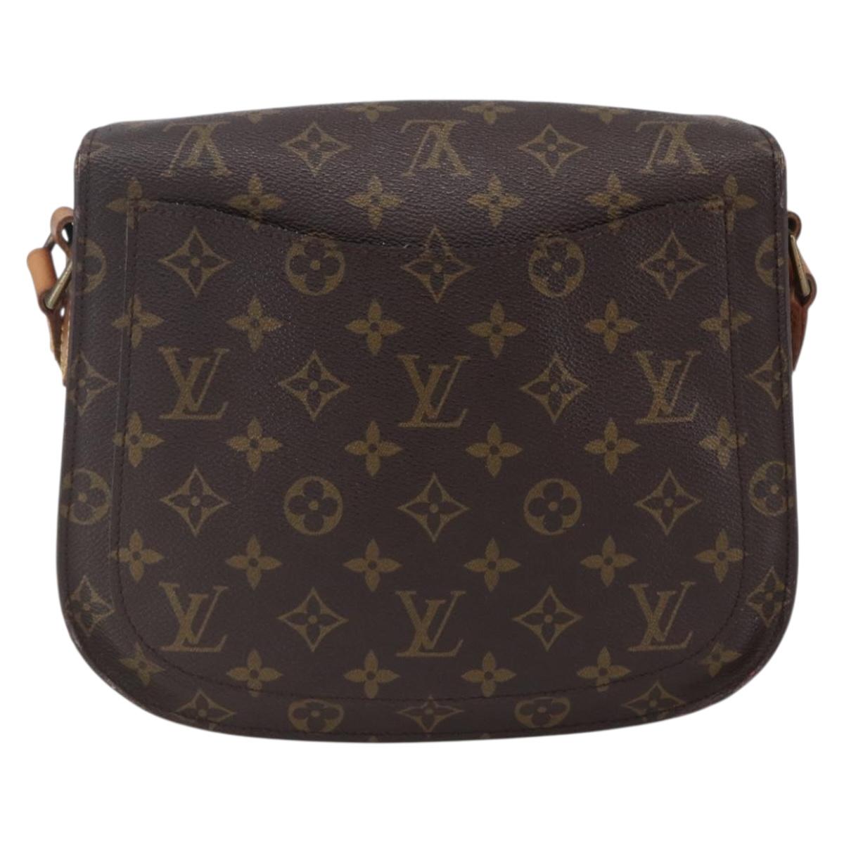 LOUIS VUITTON Monogram Saint Cloud GM Shoulder Bag M51242 LV Auth 153543