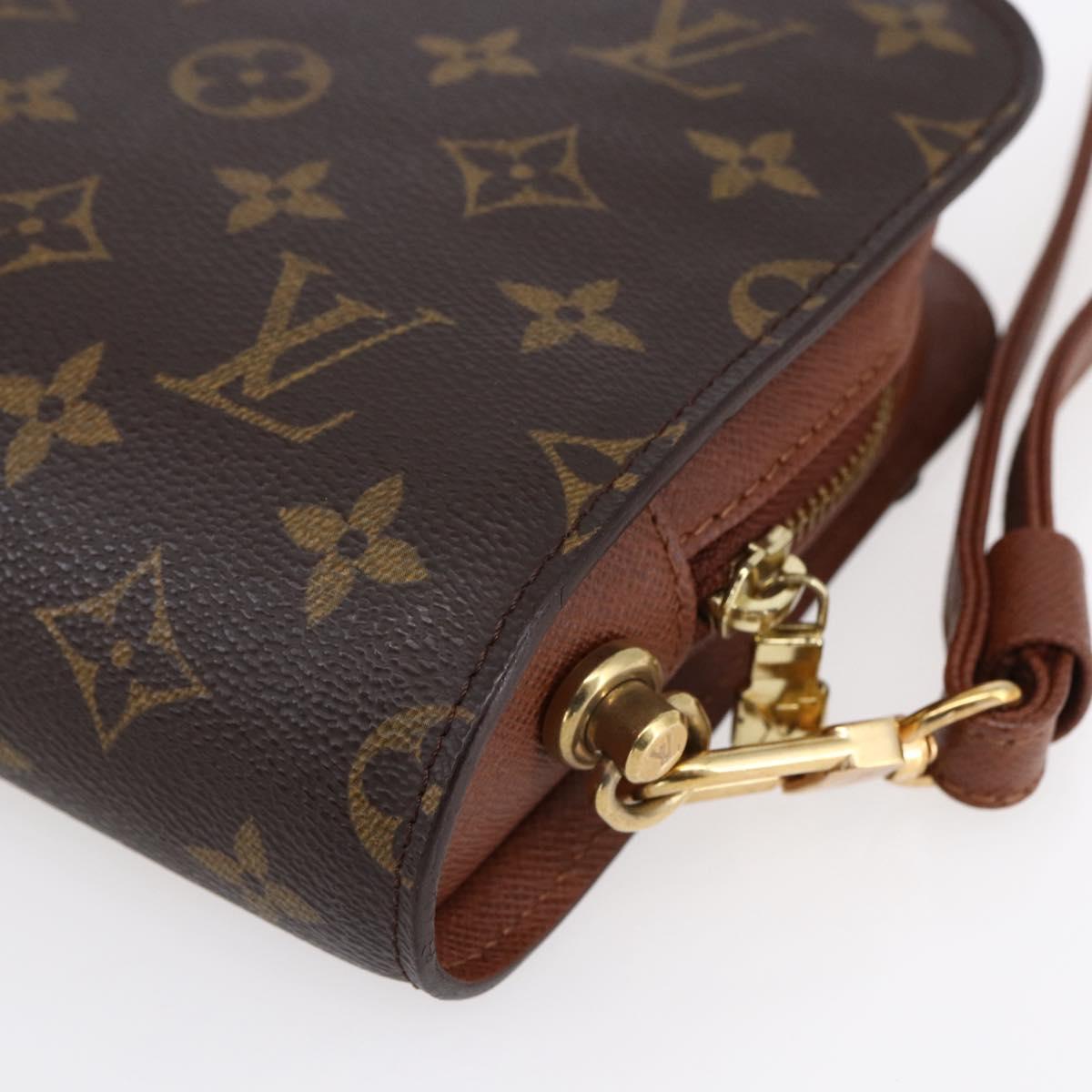 LOUIS VUITTON Monogram Orsay Clutch Bag M51790 LV Auth 153544