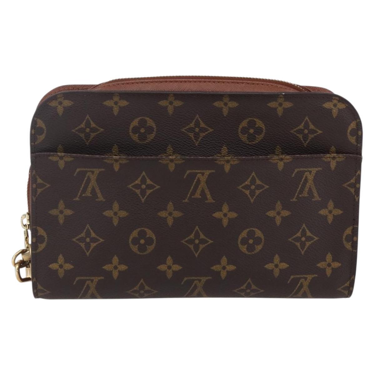 LOUIS VUITTON Monogram Orsay Clutch Bag M51790 LV Auth 153544