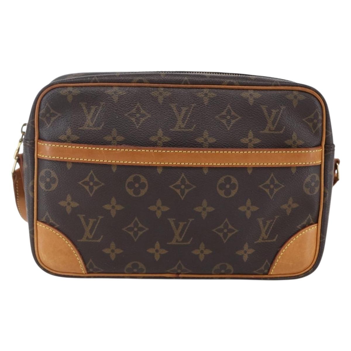 LOUIS VUITTON Monogram Trocadero 27 Shoulder Bag M51274 LV Auth 153545