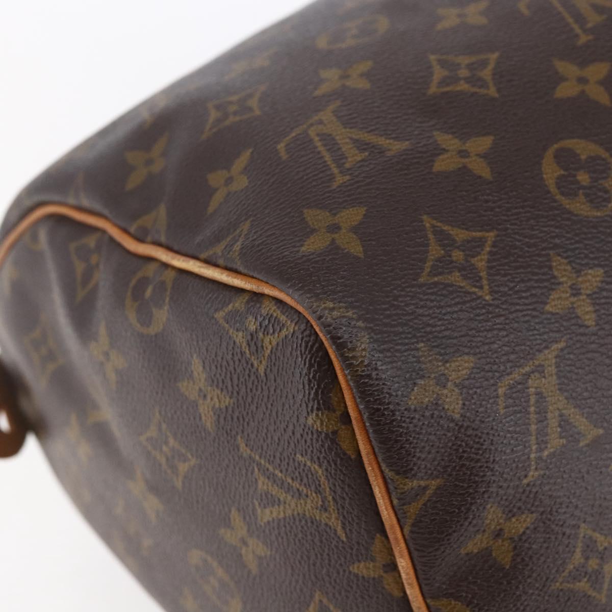 LOUIS VUITTON Monogram Speedy 30 Hand Bag M41526 LV Auth 153552