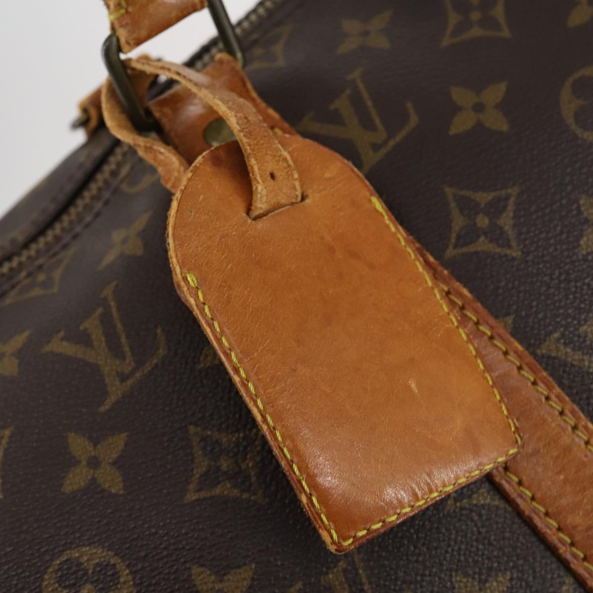 LOUIS VUITTON Monogram Keepall Bandouliere 50 Boston Bag M41416 LV Auth 153554