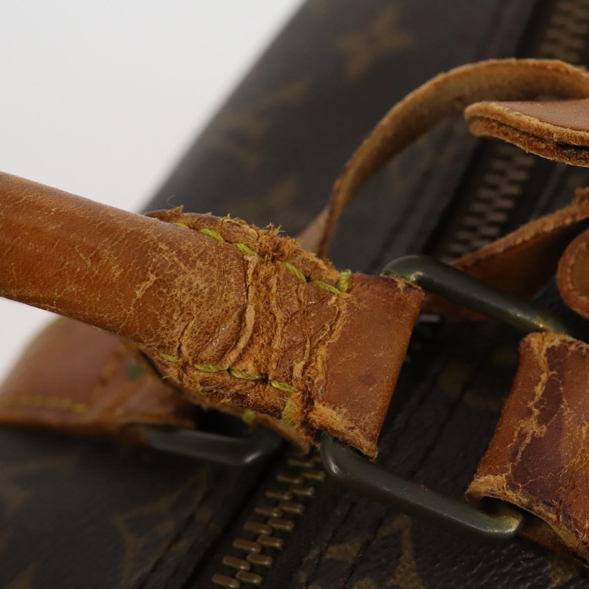 LOUIS VUITTON Monogram Keepall Bandouliere 50 Boston Bag M41416 LV Auth 153554