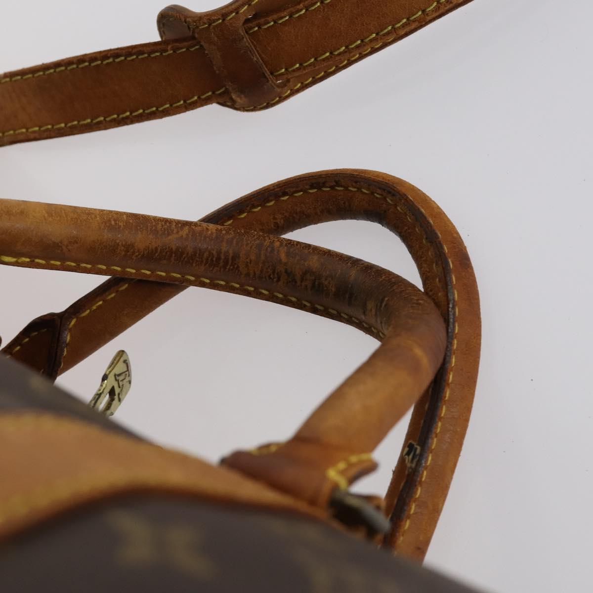 LOUIS VUITTON Monogram Keepall Bandouliere 60 Boston Bag M41412 LV Auth 153555