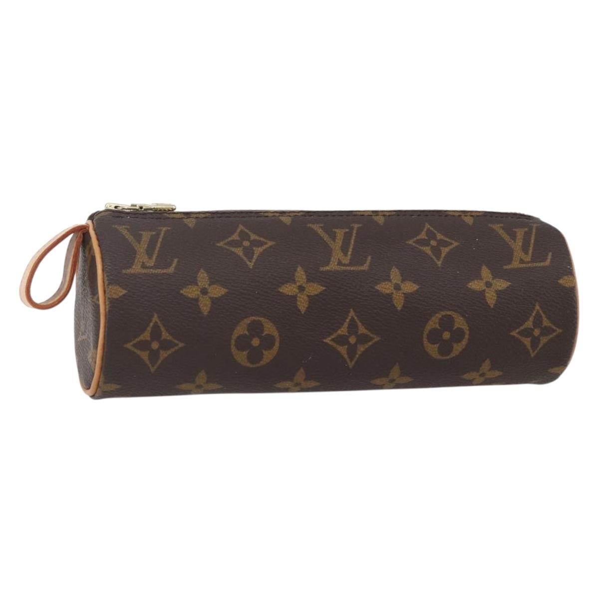 LOUIS VUITTON Monogram Trousse Rondo Pouch M47630 LV Auth 153563
