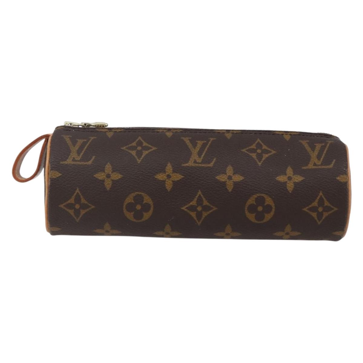 LOUIS VUITTON Monogram Trousse Rondo Pouch M47630 LV Auth 153563