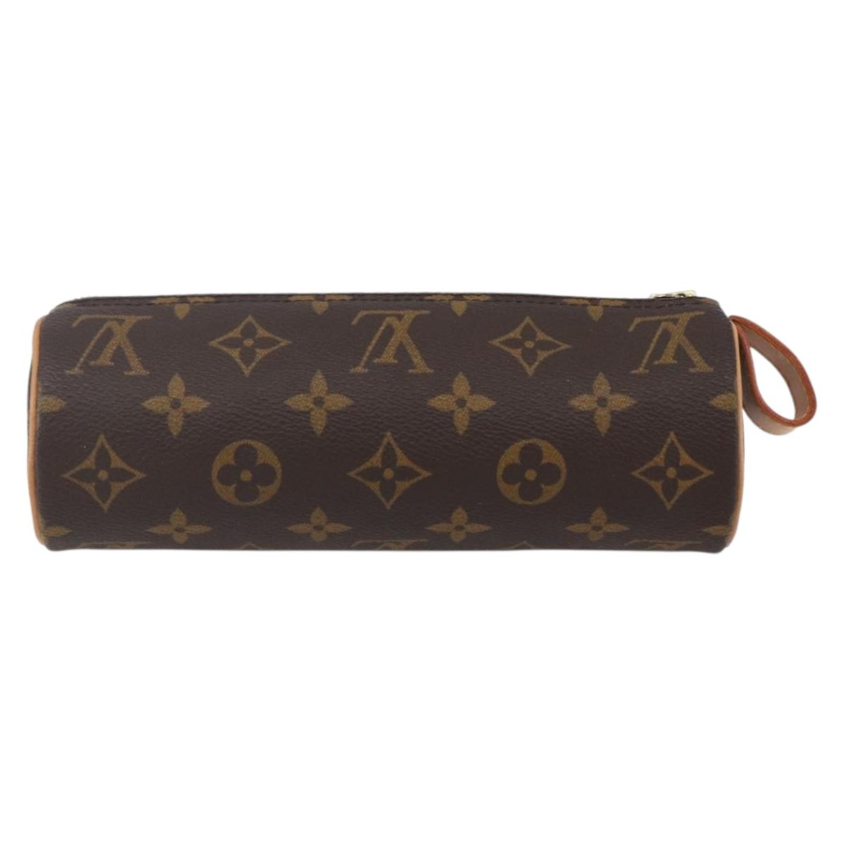 LOUIS VUITTON Monogram Trousse Rondo Pouch M47630 LV Auth 153563