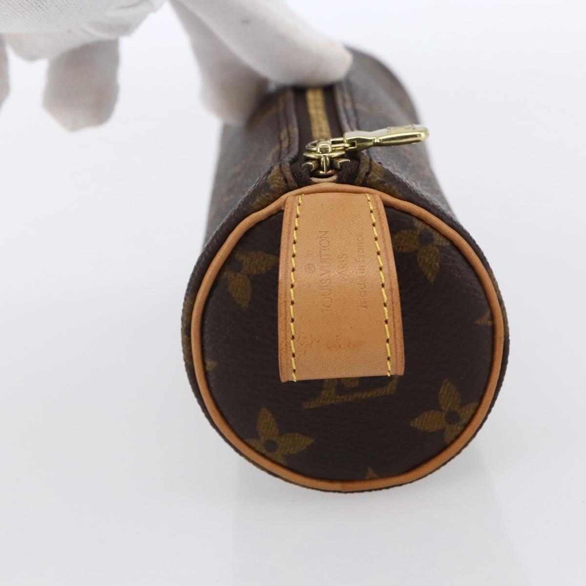 LOUIS VUITTON Monogram Trousse Rondo Pouch M47630 LV Auth 153563