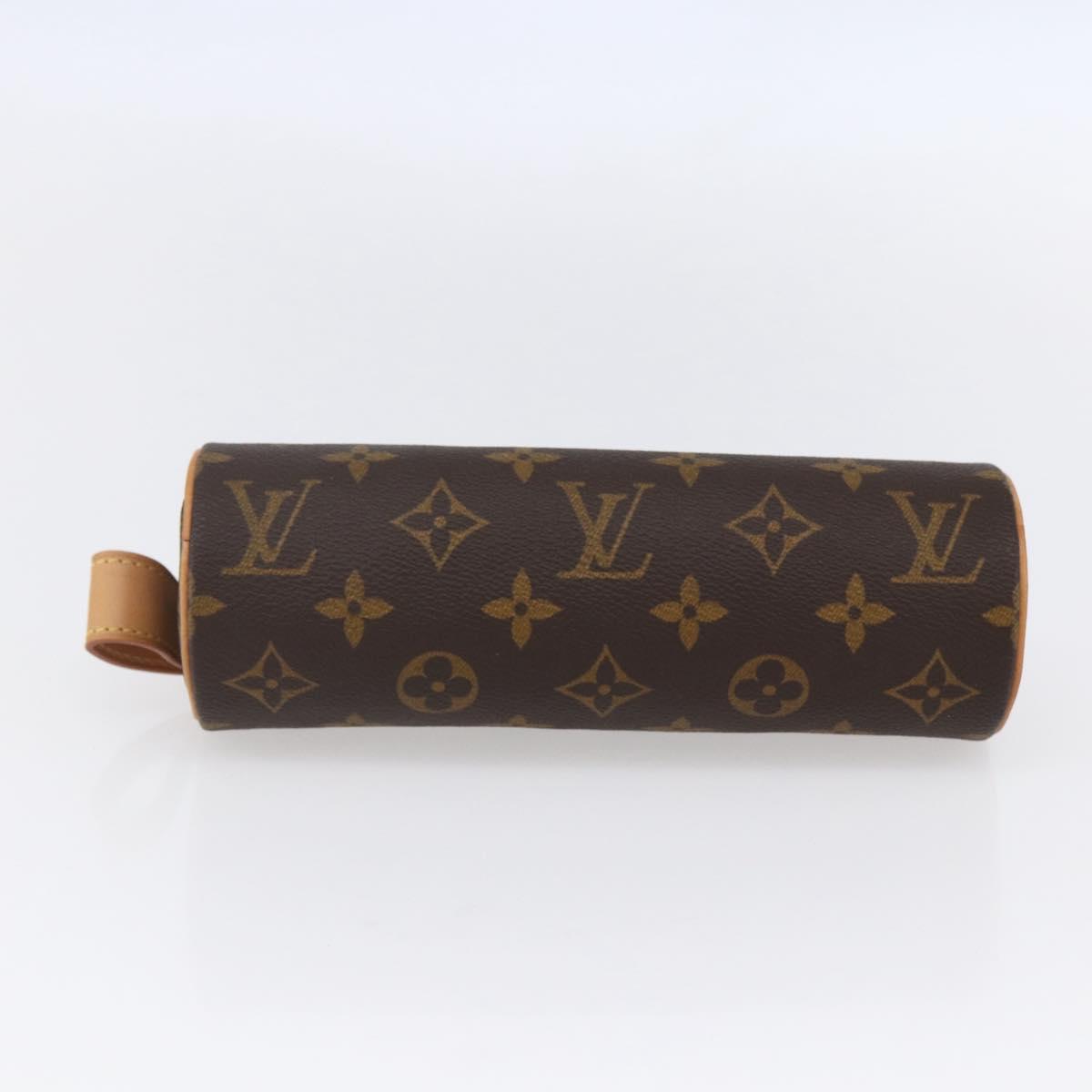 LOUIS VUITTON Monogram Trousse Rondo Pouch M47630 LV Auth 153563