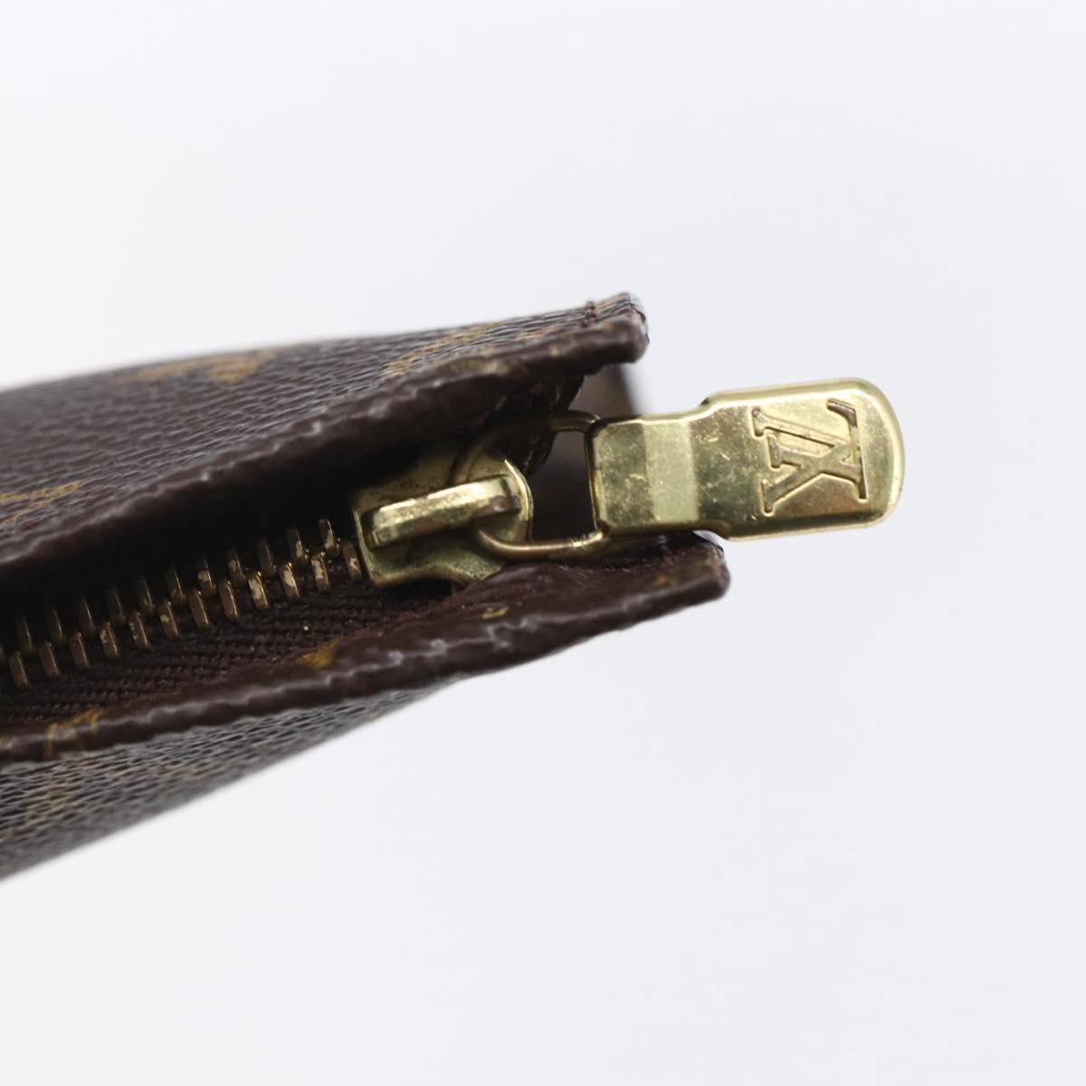 LOUIS VUITTON Monogram Bucket PM Accessory Pouch LV Auth 153565