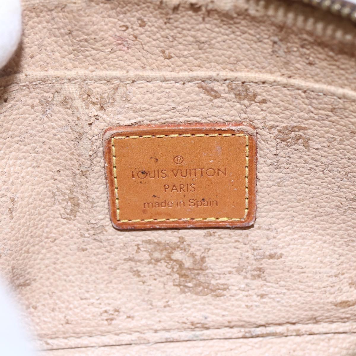 LOUIS VUITTON Monogram Pochette Cosmetic PM Cosmetic Pouch M47515 LV Auth 153567