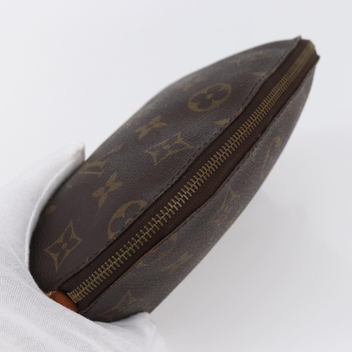 LOUIS VUITTON Monogram Pochette Cosmetic PM Cosmetic Pouch M47515 LV Auth 153567