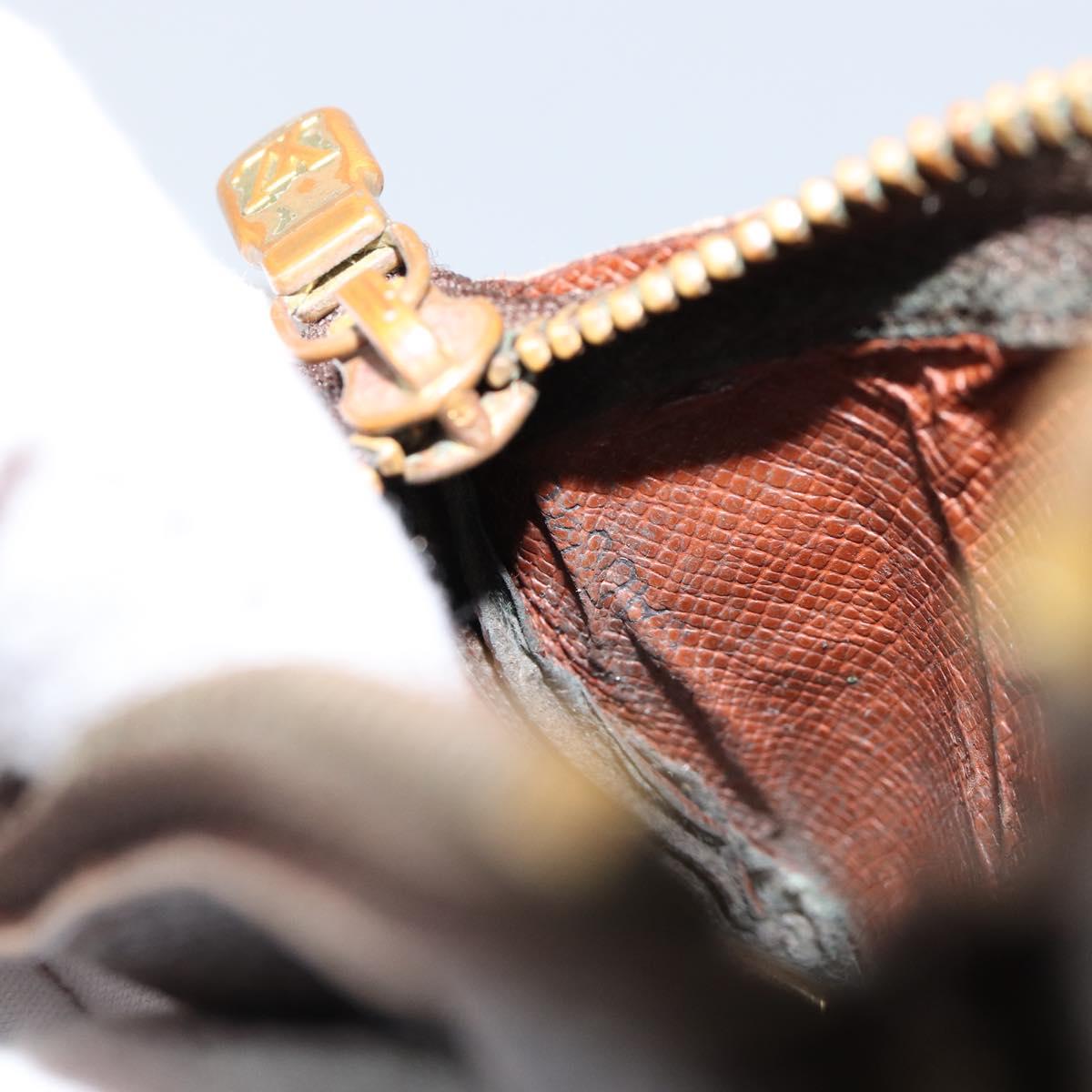 LOUIS VUITTON Monogram Pochette Cles Coin Purse M60033 LV Auth 153568