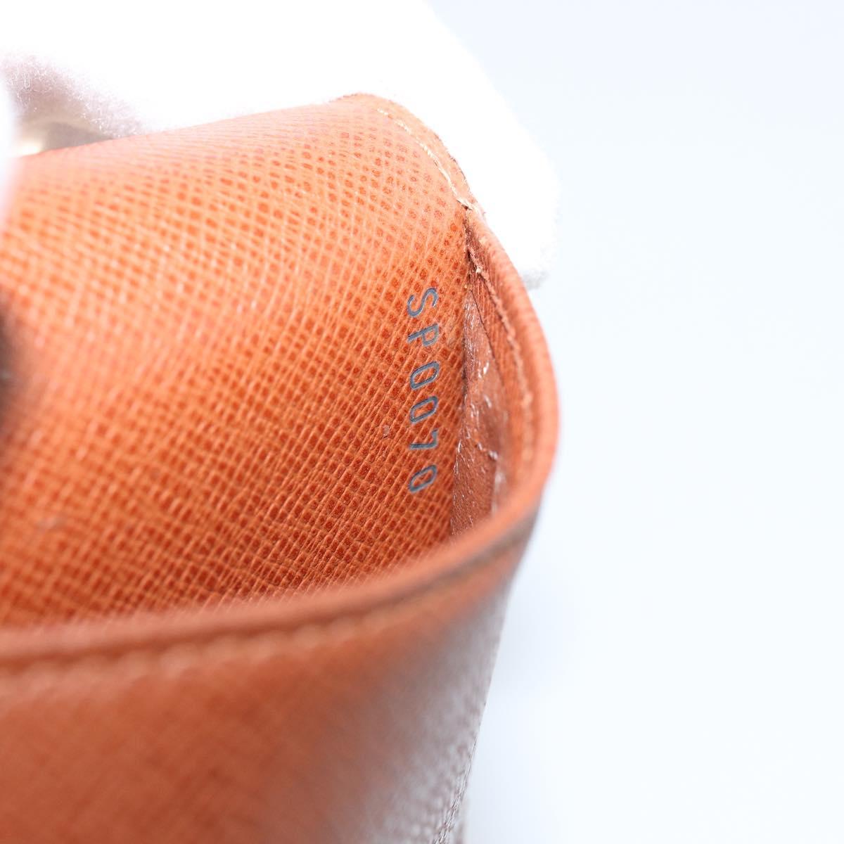 LOUIS VUITTON Monogram Agenda PM Day Planner Cover R20005 LV Auth 153570