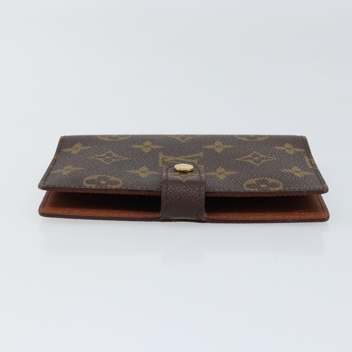 LOUIS VUITTON Monogram Agenda PM Day Planner Cover R20005 LV Auth 153570