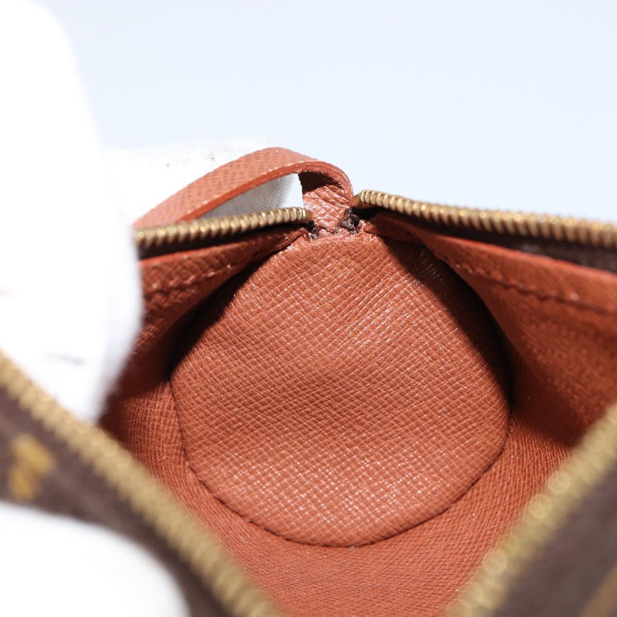 LOUIS VUITTON Monogram Papillon Pouch LV Auth 153574