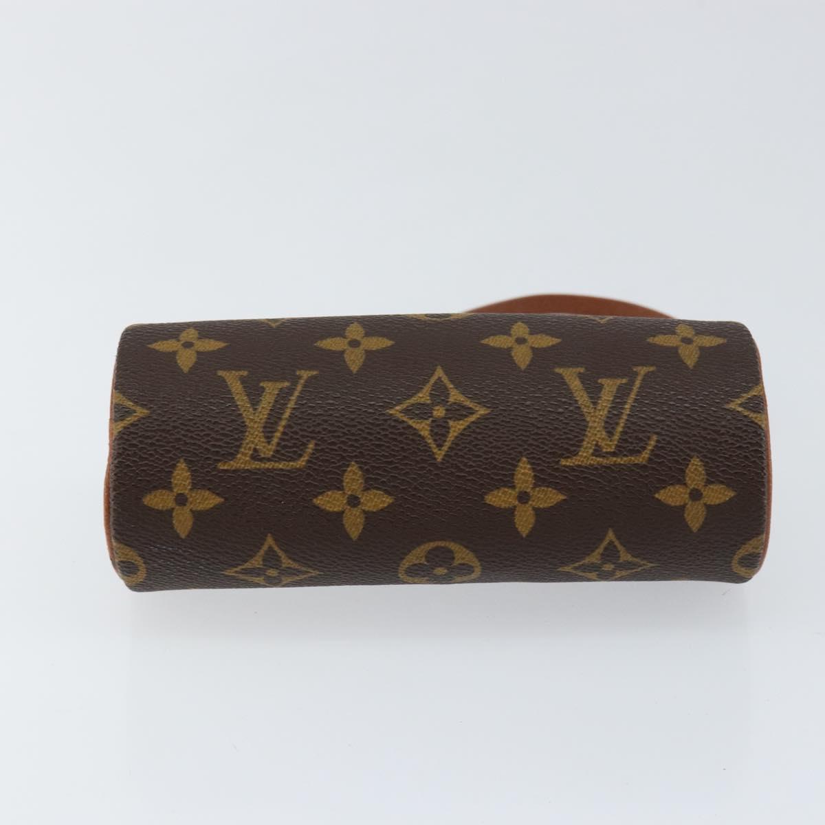 LOUIS VUITTON Monogram Papillon Pouch LV Auth 153574