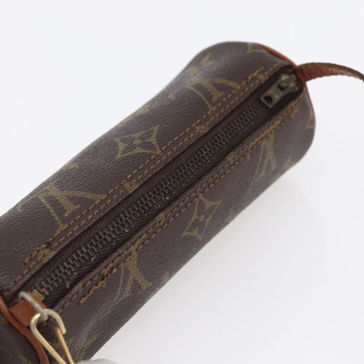 LOUIS VUITTON Monogram Papillon Pouch LV Auth 153575