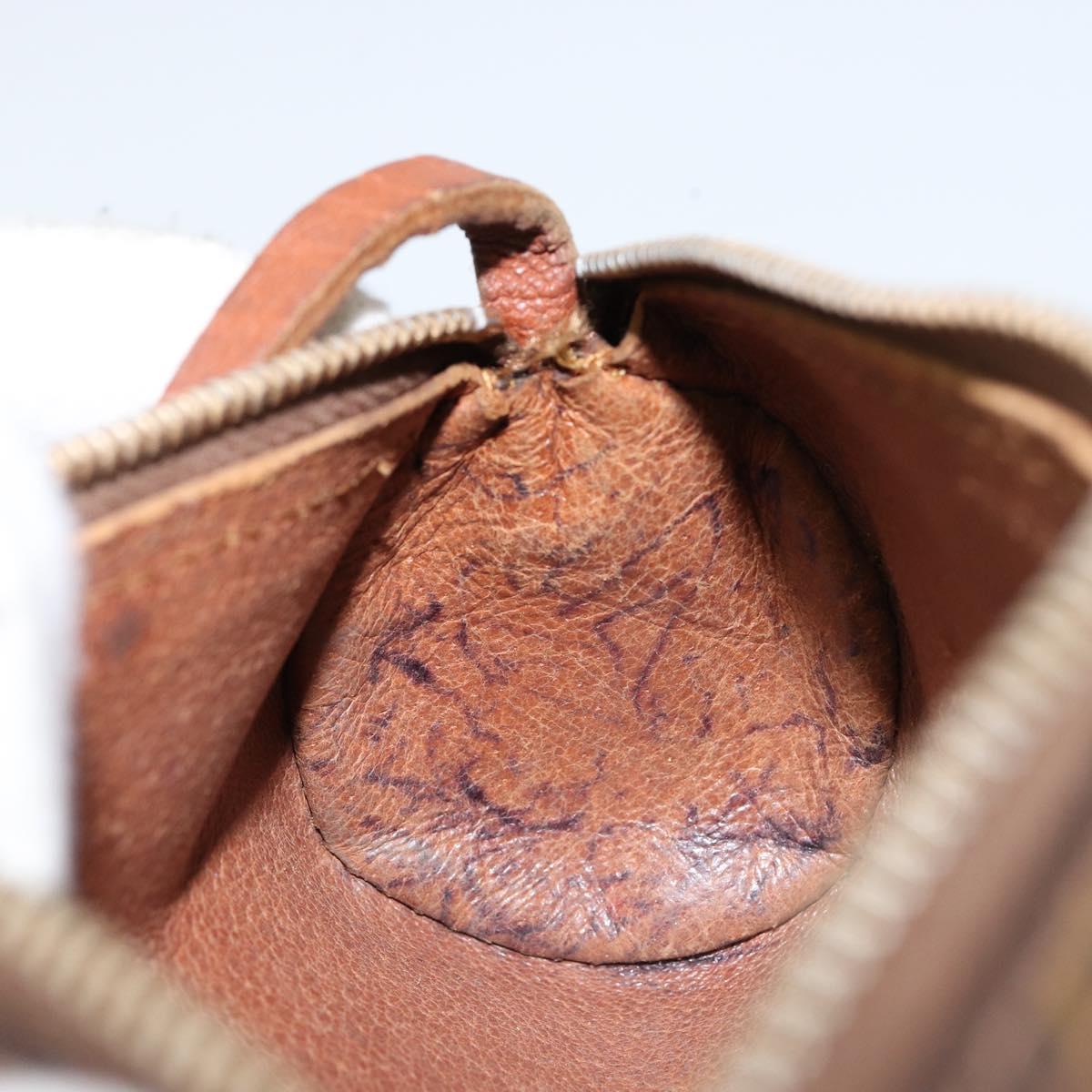 LOUIS VUITTON Monogram Papillon Pouch LV Auth 153576