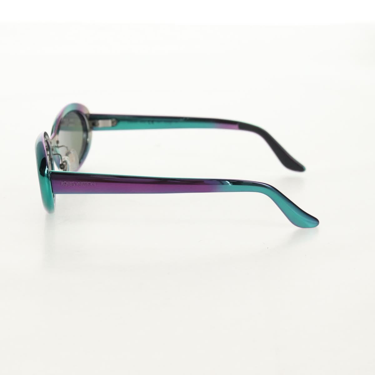 LOUIS VUITTON Sunglasses metal Multicolor Z1004U LV Auth 153585A