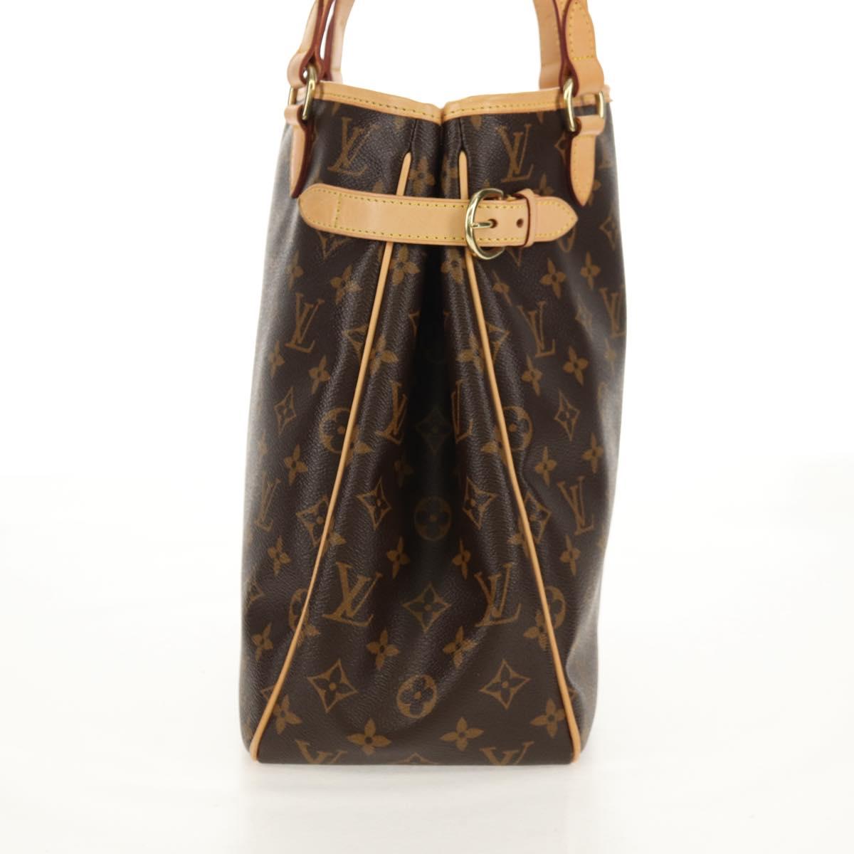 LOUIS VUITTON Monogram Batignolles Vertical Tote Bag M51153 LV Auth 153625SAV