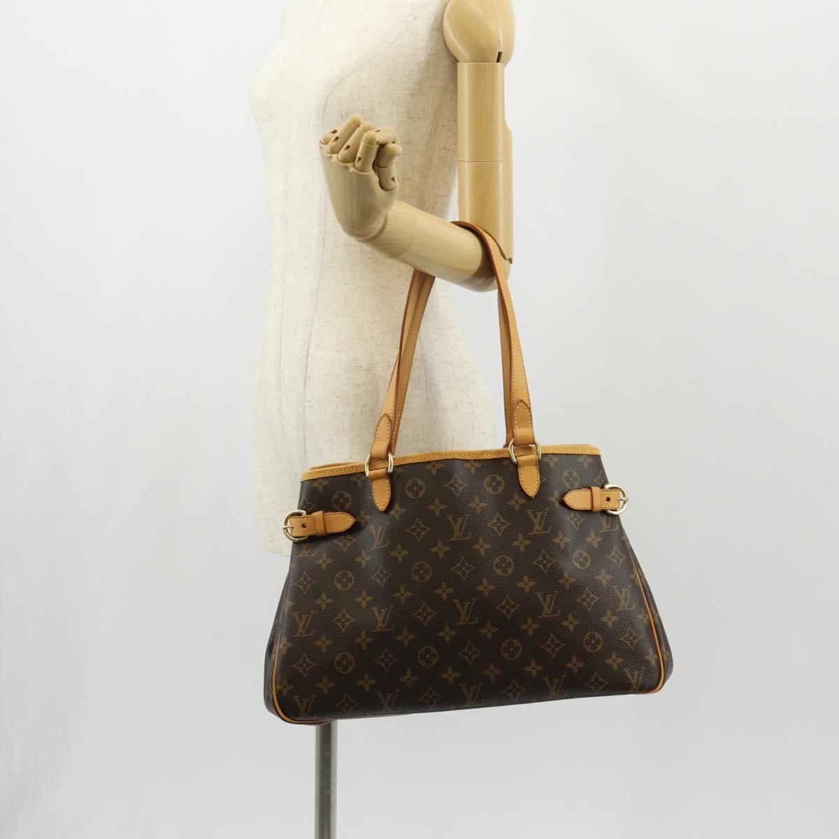 LOUIS VUITTON Monogram Batignolles Horizontal Tote Bag M51154 LV Auth 153628V
