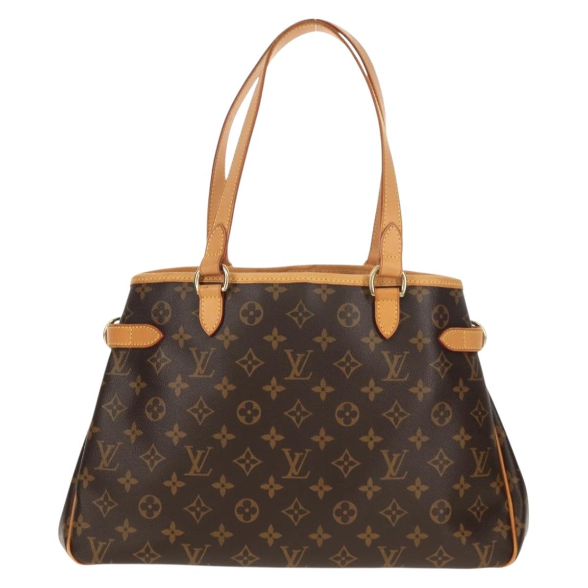 LOUIS VUITTON Monogram Batignolles Horizontal Tote Bag M51154 LV Auth 153628V