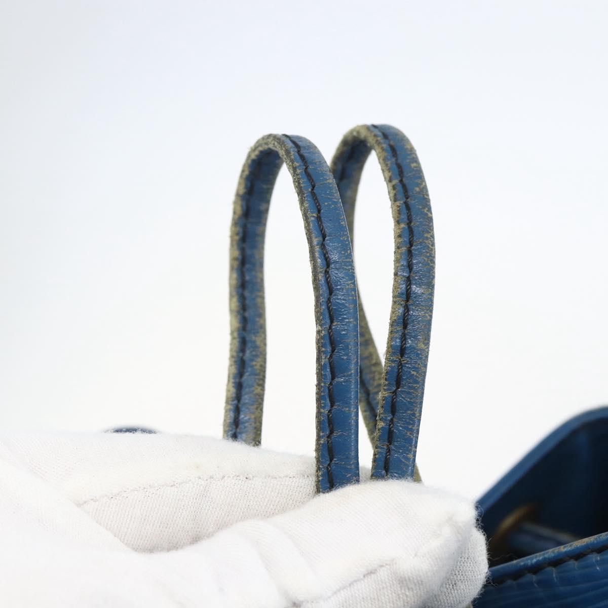 LOUIS VUITTON Epi Noe Shoulder Bag Toledo Blue M44005 LV Auth 153645