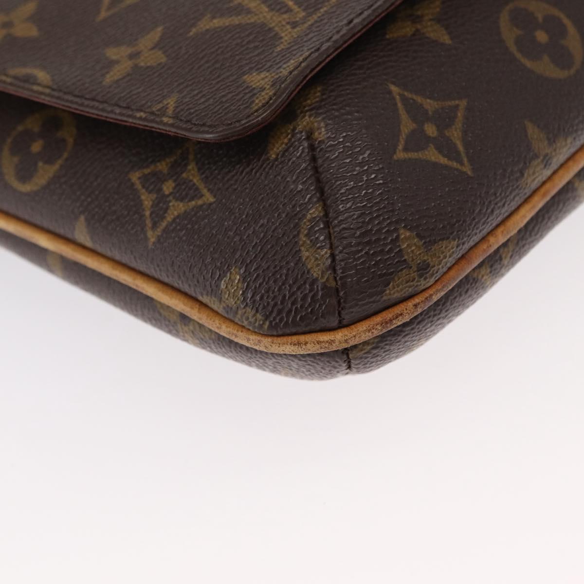 LOUIS VUITTON Monogram Musette Tango Long Strap Bag M51388 LV Auth 153651