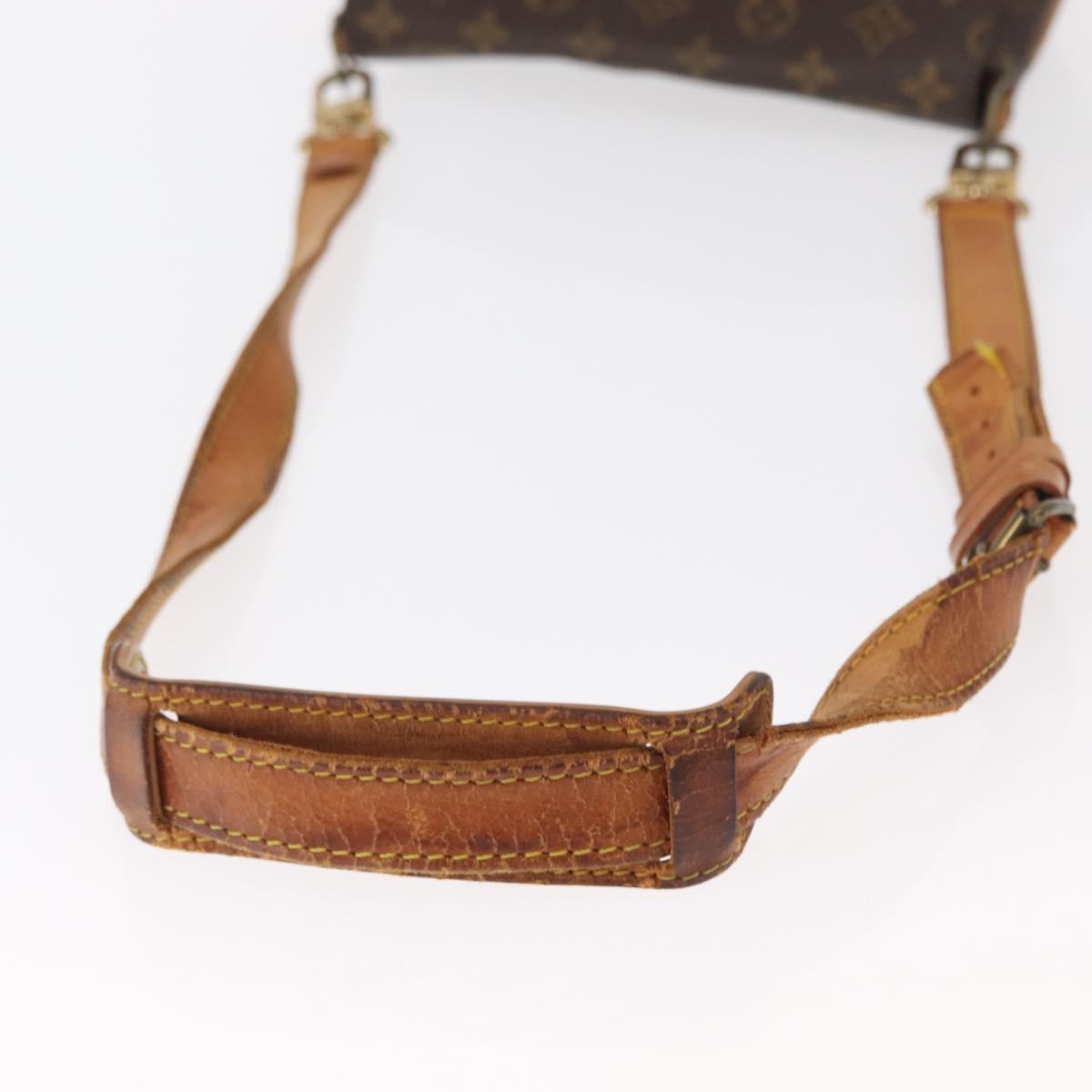 LOUIS VUITTON Monogram Musette Tango Long Strap Bag M51388 LV Auth 153651