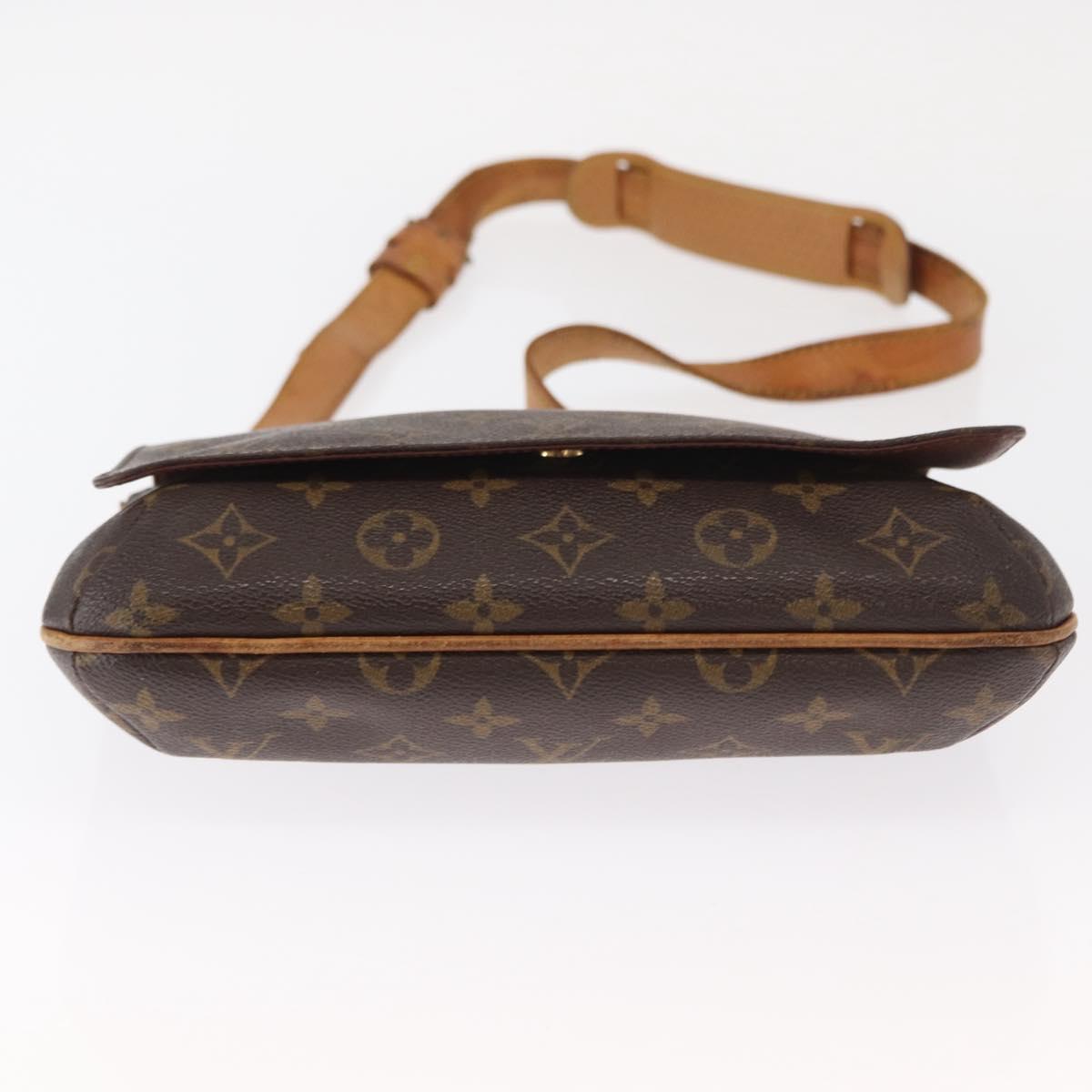 LOUIS VUITTON Monogram Musette Tango Long Strap Bag M51388 LV Auth 153651