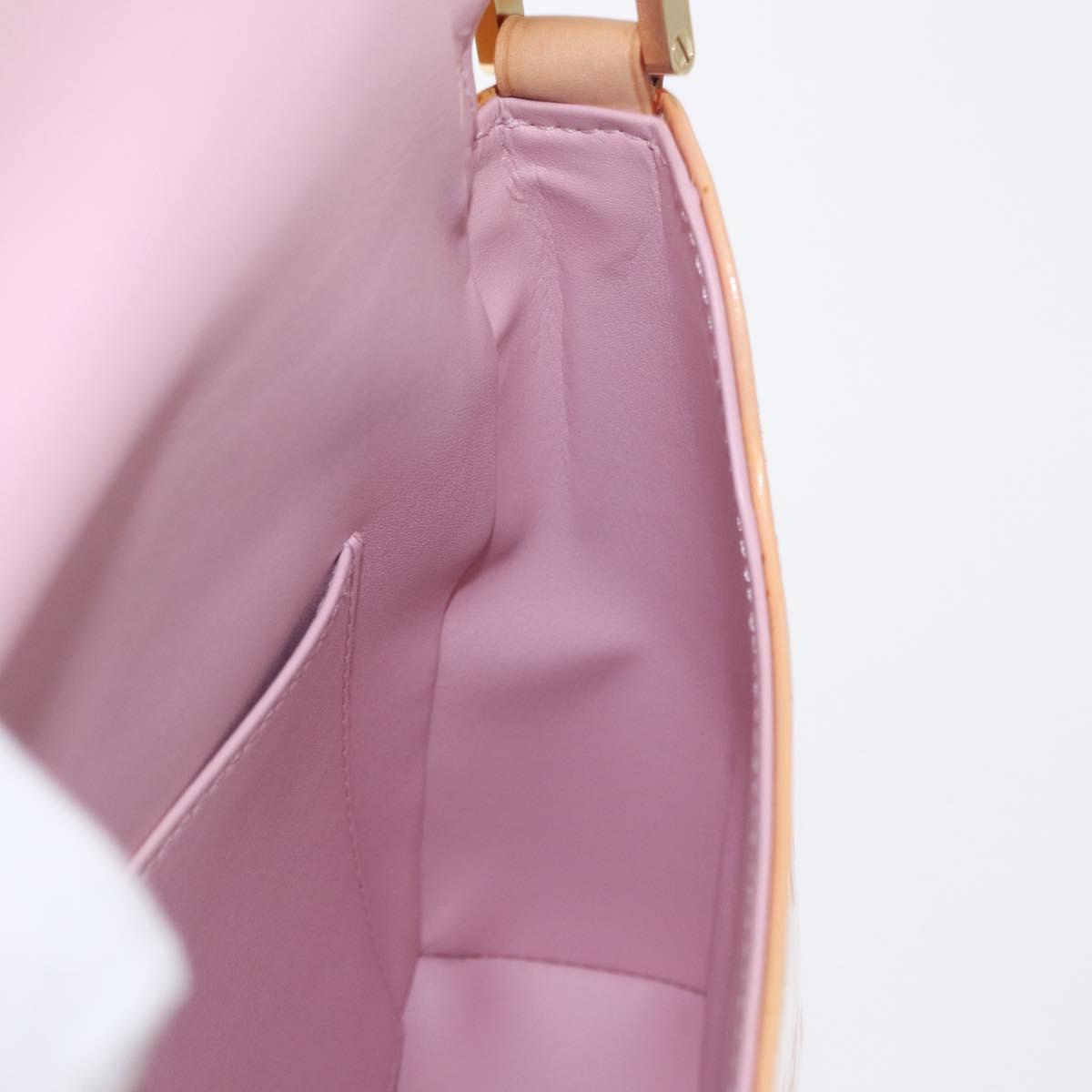 LOUIS VUITTON Monogram Vernis Thompson Street Pink M91070 Auth 153659V