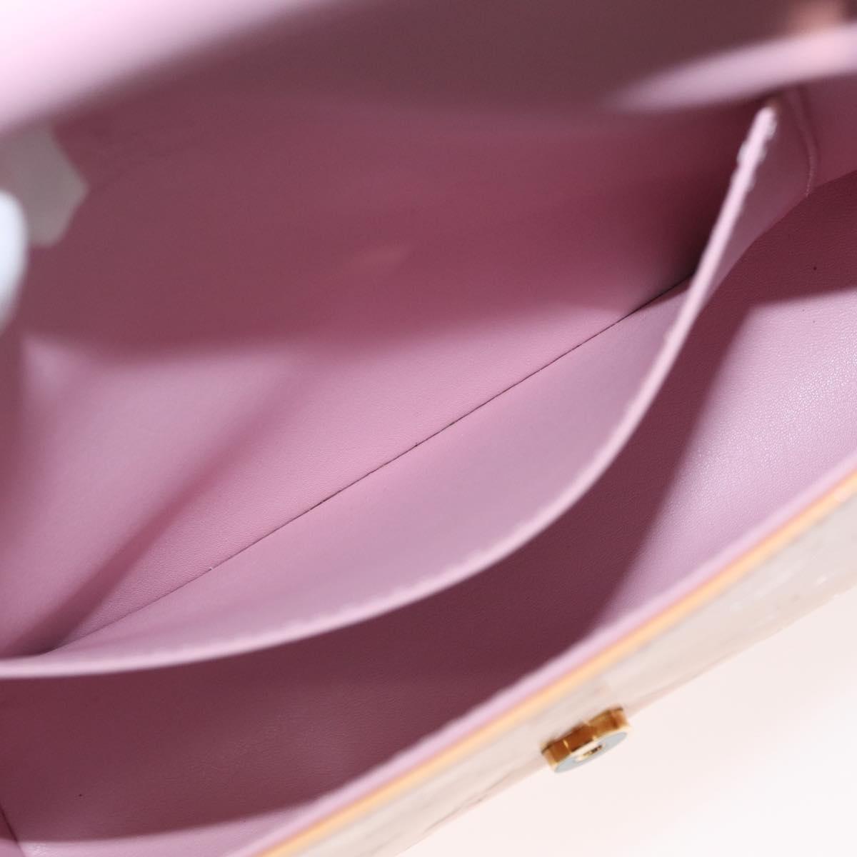 LOUIS VUITTON Monogram Vernis Thompson Street Pink M91070 Auth 153659V