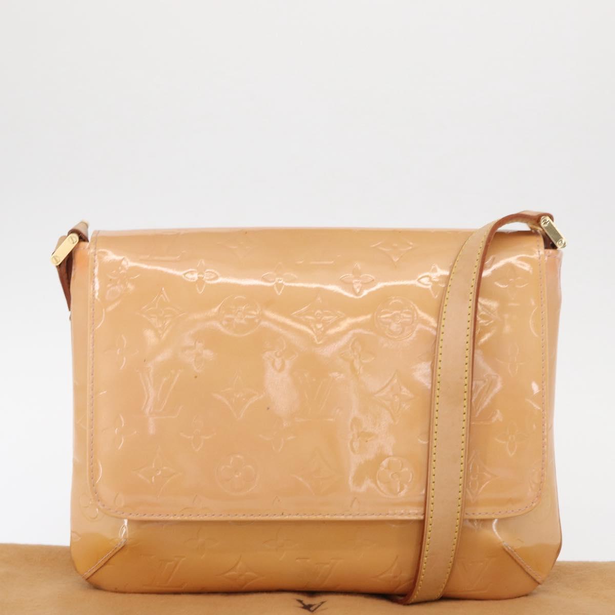 LOUIS VUITTON Monogram Vernis Thompson Street Pink M91070 Auth 153659V