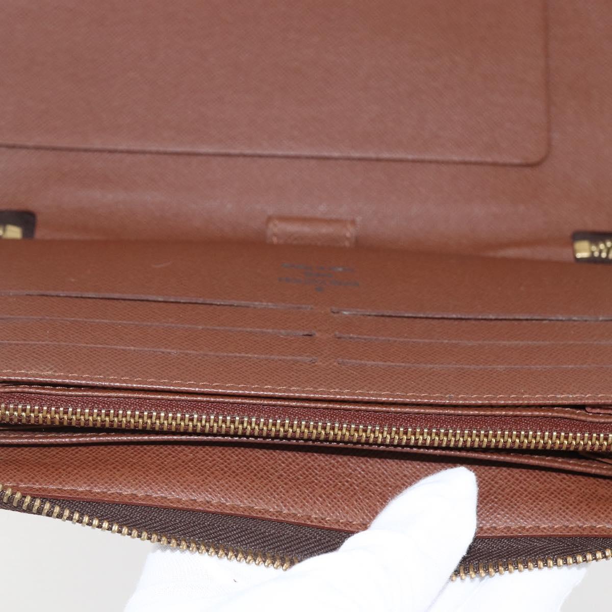 LOUIS VUITTON Monogram Zippy Organizer Long Wallet M62581 LV Auth 153665