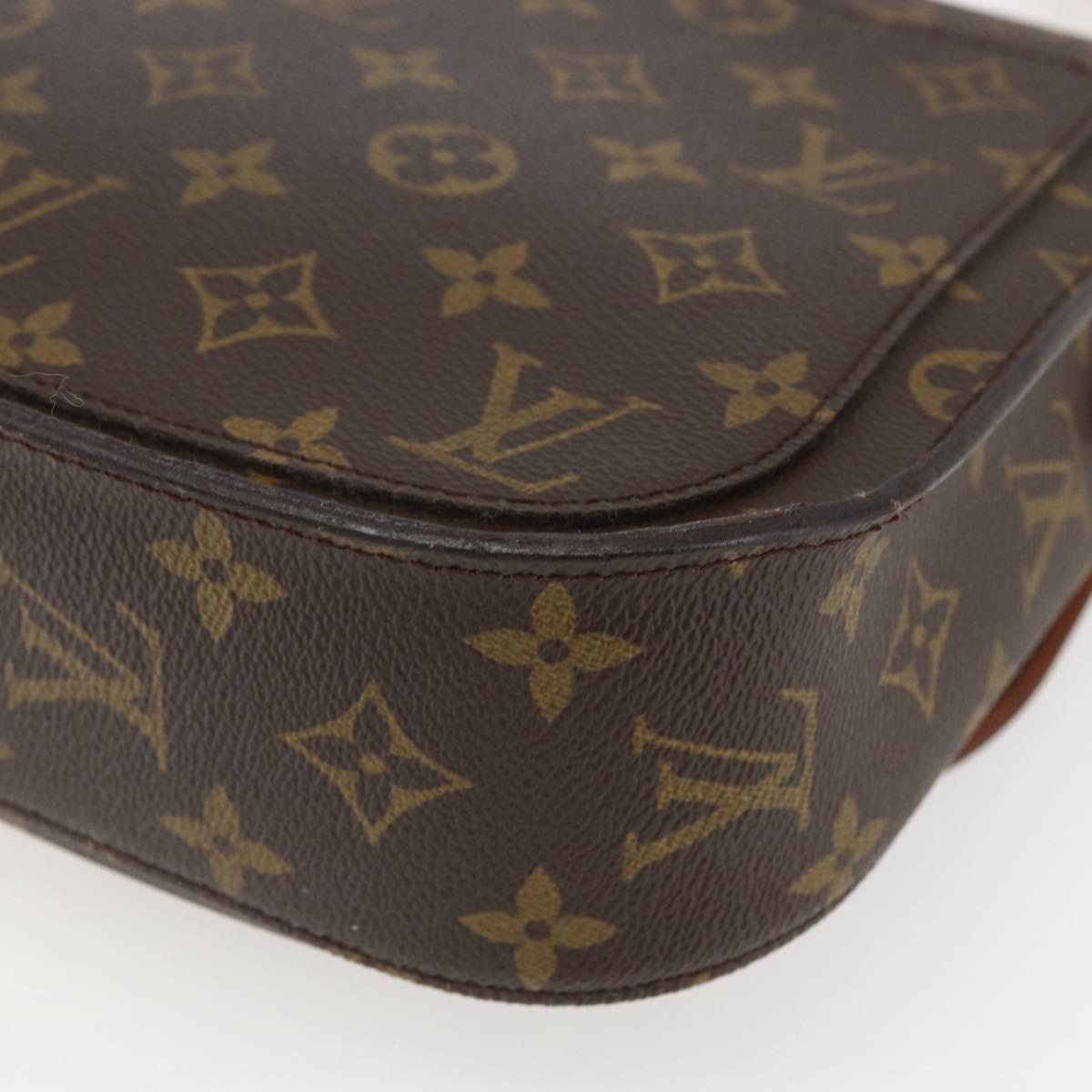 LOUIS VUITTON Monogram Saint Cloud GM Shoulder Bag M51242 LV Auth 153675