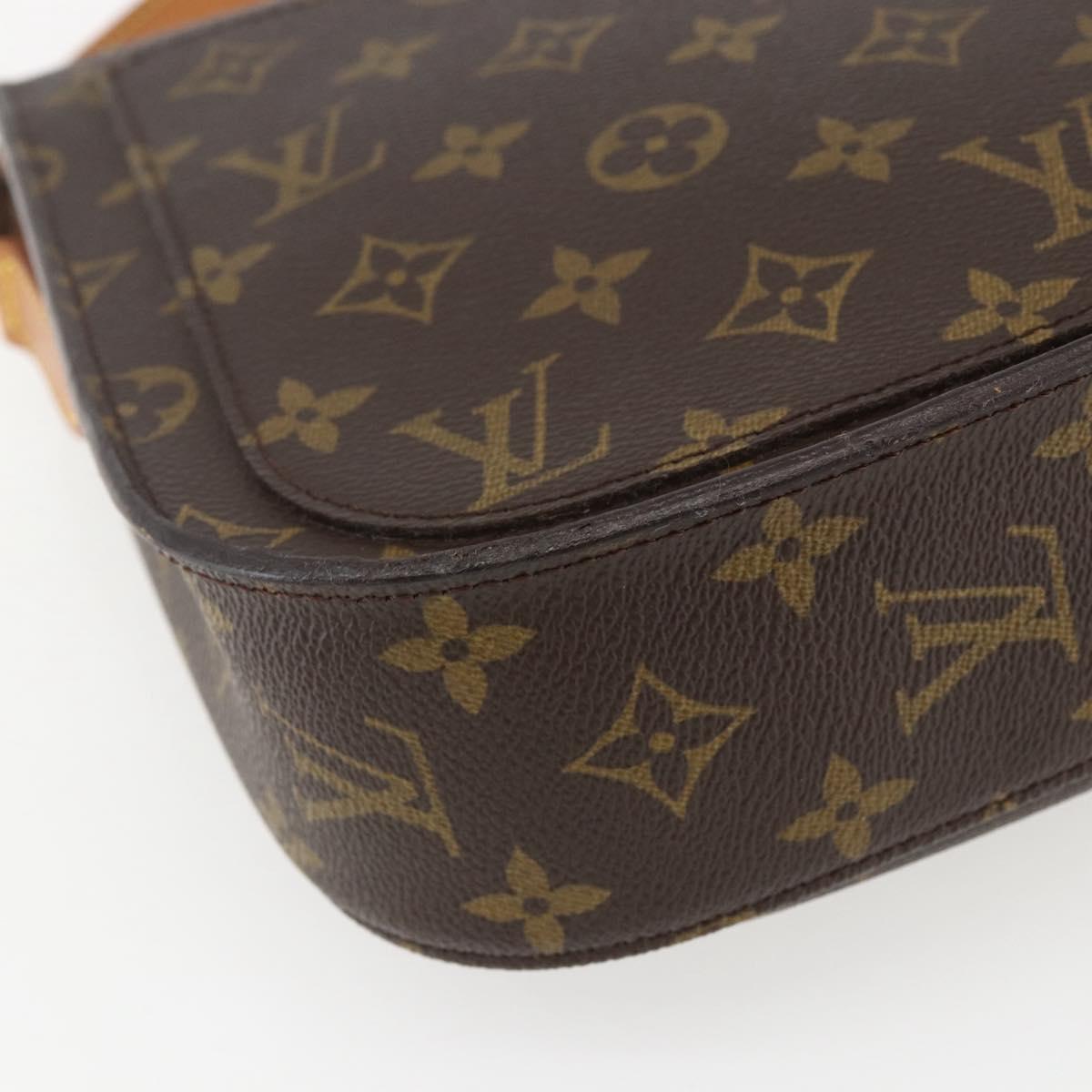 LOUIS VUITTON Monogram Saint Cloud GM Shoulder Bag M51242 LV Auth 153675