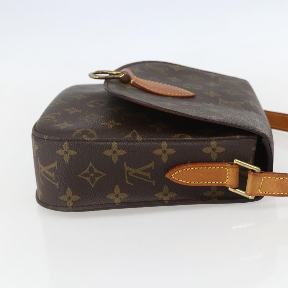 LOUIS VUITTON Monogram Saint Cloud GM Shoulder Bag M51242 LV Auth 153675