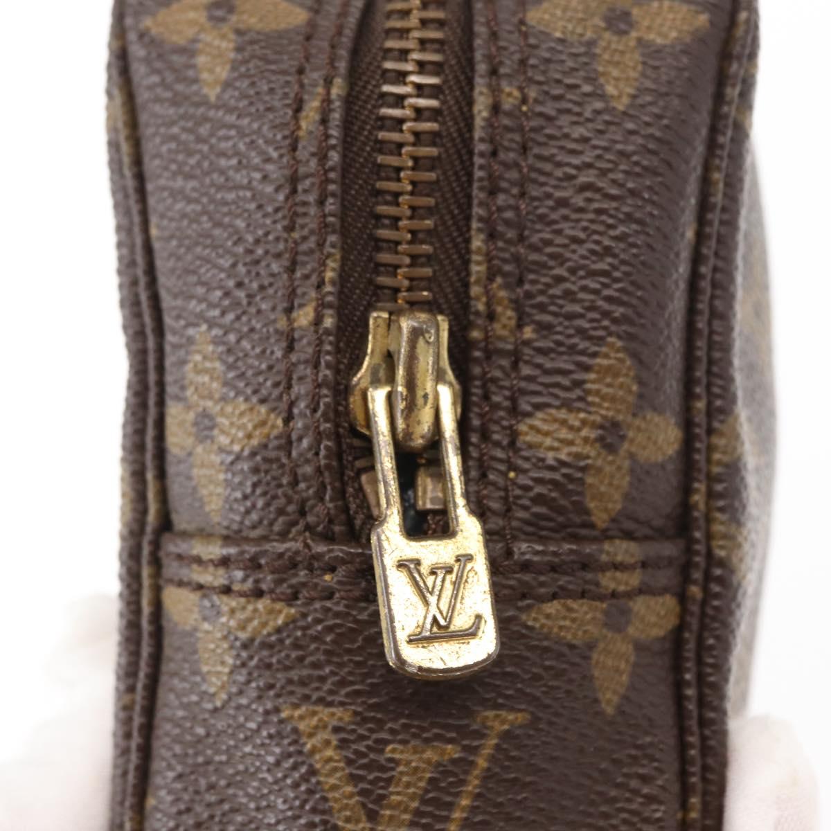 LOUIS VUITTON Monogram Trousse Toilette 28 Clutch Bag M47522 LV Auth 153677V