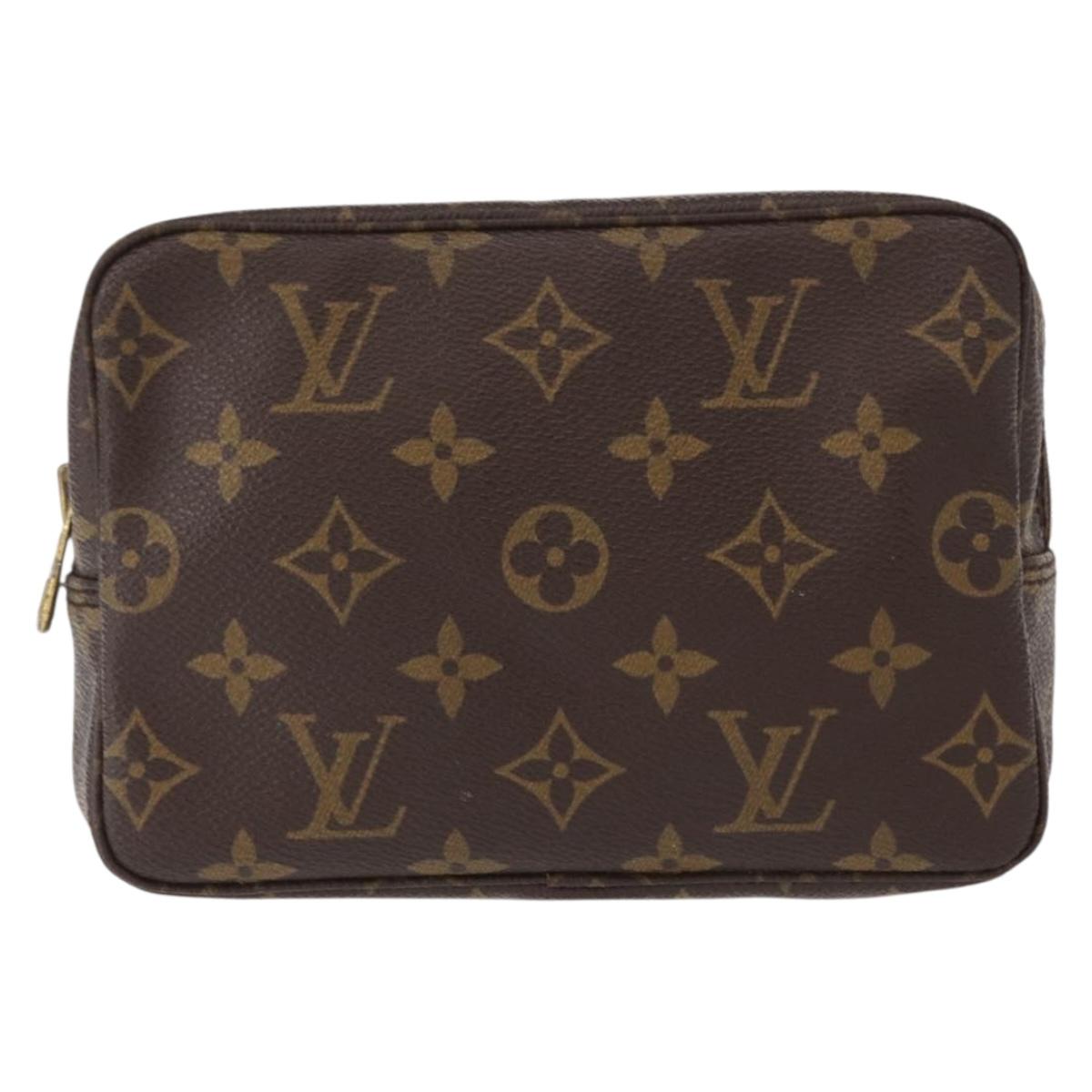 LOUIS VUITTON Monogram Trousse Toilette 28 Clutch Bag M47522 LV Auth 153677V